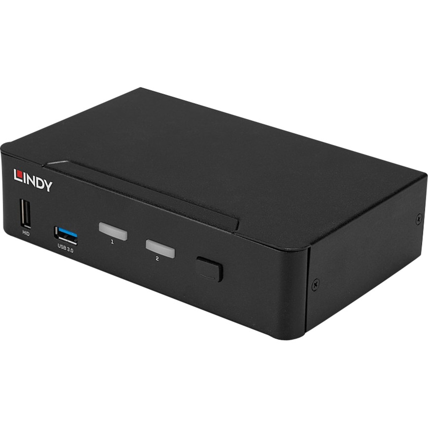 2 Port KVM Switch, DisplayPort 1.4, USB 3.0 & Audio, KVM-Switch 2 Port KVM Switch, DisplayPort 1.4, USB 3.0 & Audio, KVM-Switch von Lindy