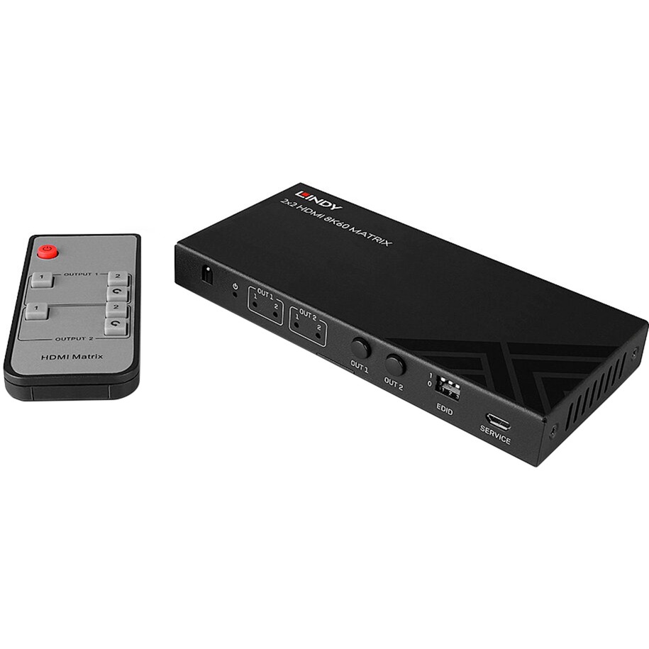 2x2 8K60 Matrix HDMI Switch 2x2 8K60 Matrix HDMI Switch von Lindy