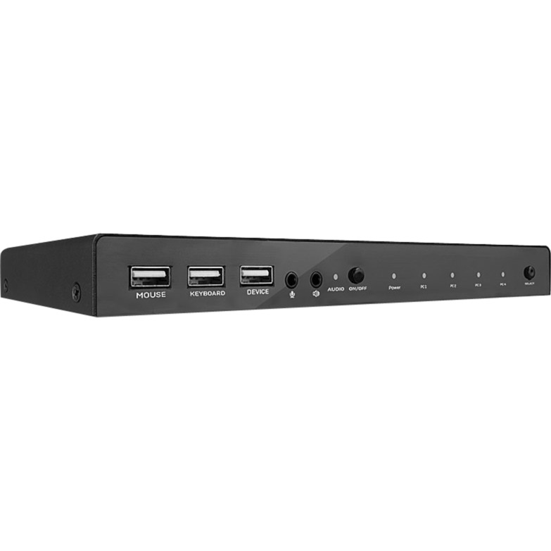 4 Port KVM Switch HDMI 4K60, USB 2.0 & Audio, KVM-Switch 4 Port KVM Switch HDMI 4K60, USB 2.0 & Audio, KVM-Switch von Lindy