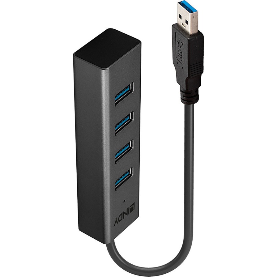 4 Port USB 3.0 Hub, USB-Hub von Lindy
