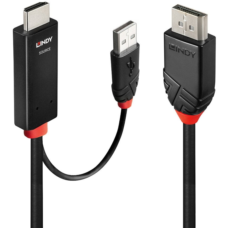 Adapterkabel HDMI > DisplayPort von Lindy