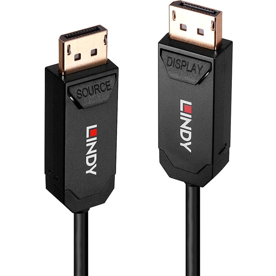 Fibre Optic Hybrid DisplayPort 2.0 UHBR10 Kabel Fibre Optic Hybrid DisplayPort 2.0 UHBR10 Kabel von Lindy