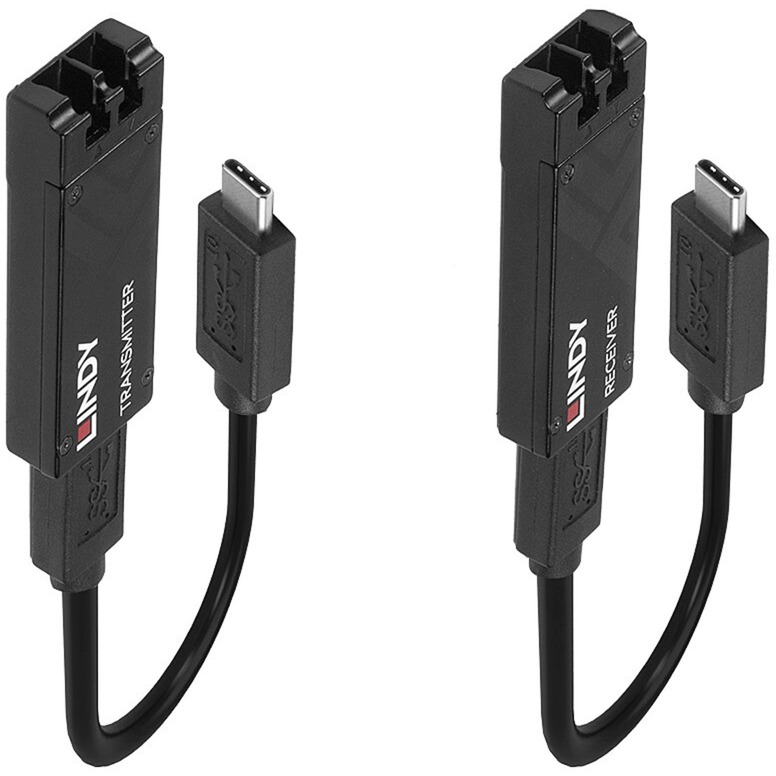 Fibre Optic USB 3.2 Typ C Extender, Verlängerungskabel von Lindy