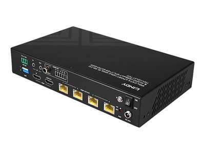 LINDY 100m 4 Port Cat.6 HDMI 4K60 HDBaseT Splitter Extender LINDY 100m 4 Port Cat.6 HDMI 4K60 HDBaseT Splitter Extender von Lindy