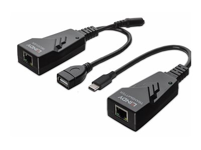 LINDY 100m USB 2.0 Typ C Cat.6 Extender LINDY 100m USB 2.0 Typ C Cat.6 Extender von Lindy