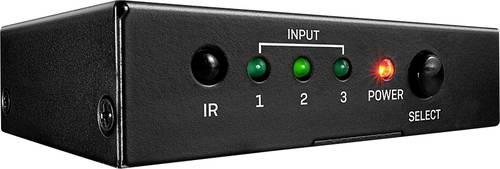 LINDY 3 Port HDMI 18G 3 Port HDMI-Switch 3840 x 2160 Pixel von Lindy