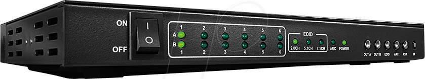 LINDY 38148 - 6x2 HDMI Matrix Switch, PiP von Lindy