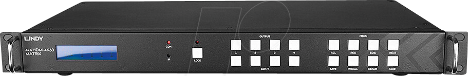 LINDY 38238 - HDMI 4x4 Matrix, 4K 60 Hz, Video Wall von Lindy