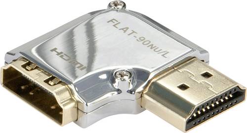 LINDY 41508 HDMI Adapter [1x HDMI-Buchse - 1x HDMI-Stecker] Silber von Lindy