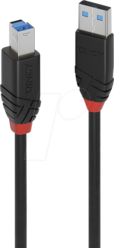 LINDY 43227 - Aktives USB 5 Gb/s-Kabel, A-Stecker > B-Stecker, 10 m von Lindy