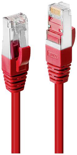 LINDY 45630 RJ45 Netzwerkkabel, Patchkabel 30.00m Rot 1St. von Lindy