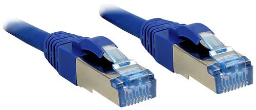 LINDY 47151 RJ45 Netzwerkkabel, Patchkabel CAT 6a S/FTP 5.00m Blau 1St. LINDY 47151 RJ45 Netzwerkkabel, Patchkabel CAT 6a S/FTP 5.00m Blau 1St. von Lindy