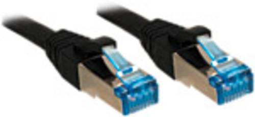 LINDY 47180 RJ45 Netzwerkkabel, Patchkabel CAT 6a S/FTP 3.00m Schwarz 1St. von Lindy