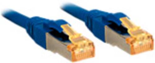 LINDY 47275 RJ45 Netzwerkkabel, Patchkabel CAT 6 S/FTP 0.30m Blau 1St. von Lindy