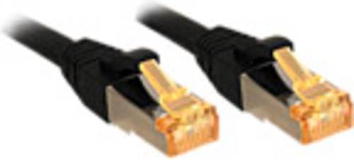 LINDY 47309 RJ45 Netzwerkkabel, Patchkabel CAT 6 S/FTP 2.00m Schwarz 1St. von Lindy