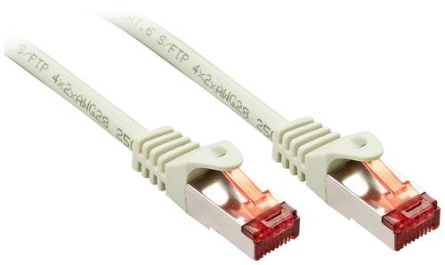 LINDY 47343 RJ45 Netzwerkkabel, Patchkabel CAT 6 S/FTP 1.50m Grau 1St. von Lindy