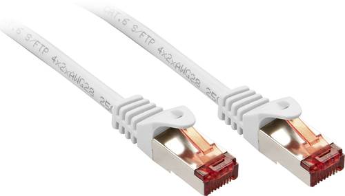 LINDY 47384 RJ45 Netzwerkkabel, Patchkabel 2.00m Weiß 1St. von Lindy