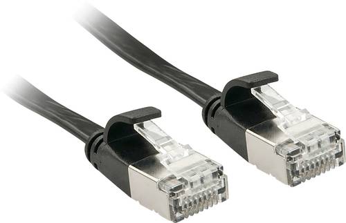 LINDY 47480 RJ45 Netzwerkkabel, Patchkabel CAT 6a U/FTP 0.30m Schwarz mit Rastnasenschutz 1St. LINDY 47480 RJ45 Netzwerkkabel, Patchkabel CAT 6a U/FTP 0.30m Schwarz mit Rastnasenschutz 1St. von Lindy