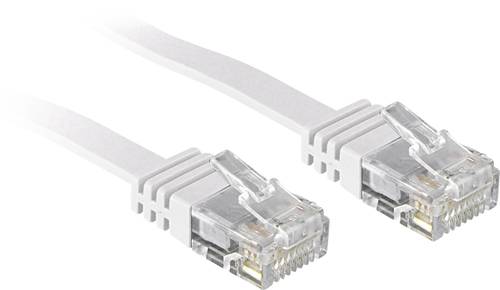 LINDY 47504 RJ45 Netzwerkkabel, Patchkabel CAT 6 U/UTP 5.00m Weiß mit Rastnasenschutz 1St. LINDY 47504 RJ45 Netzwerkkabel, Patchkabel CAT 6 U/UTP 5.00m Weiß mit Rastnasenschutz 1St. von Lindy