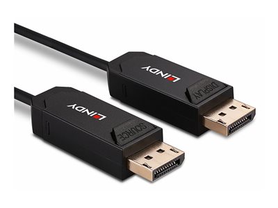 LINDY 50m Fibre Optic Hybrid DisplayPort 2.0 UHBR10 Kabel LINDY 50m Fibre Optic Hybrid DisplayPort 2.0 UHBR10 Kabel von Lindy