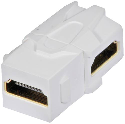 LINDY 60490 HDMI Adapter [1x HDMI-Buchse - 1x HDMI-Buchse] Weiß von Lindy