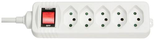 LINDY 73167 Steckdosenleiste mit Schalter 5fach Weiß CH-Stecker 1St. LINDY 73167 Steckdosenleiste mit Schalter 5fach Weiß CH-Stecker 1St. von Lindy