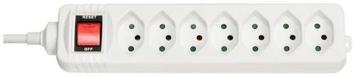 LINDY 73168 Steckdosenleiste mit Schalter 7fach Weiß CH-Stecker 1St. LINDY 73168 Steckdosenleiste mit Schalter 7fach Weiß CH-Stecker 1St. von Lindy
