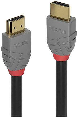 LINDY Anschlusskabel HDMI-A Stecker, HDMI-A Stecker 0.30m Schwarz 36960 HDMI-Kabel von Lindy