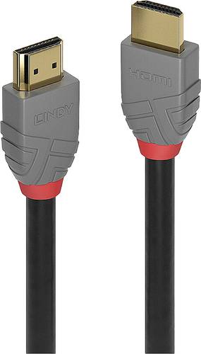 LINDY Anschlusskabel HDMI-A Stecker, HDMI-A Stecker 0.50m Schwarz 36951 HDMI-Kabel von Lindy