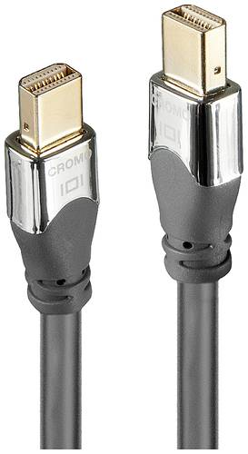 LINDY Anschlusskabel Mini DisplayPort Stecker, Mini DisplayPort Stecker 2.00m Grau 36307 DisplayPort von Lindy