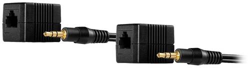 LINDY Audio, stereo (3.5mm Klinke) Audio Extender über Netzwerkkabel RJ45 100m von Lindy