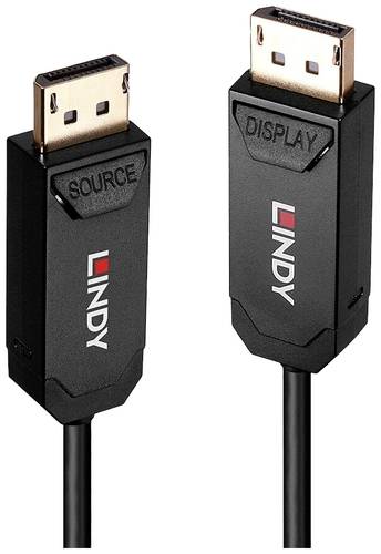 LINDY DisplayPort Anschlusskabel DisplayPort Stecker 10.00m Schwarz 38520 DisplayPort-Kabel von Lindy