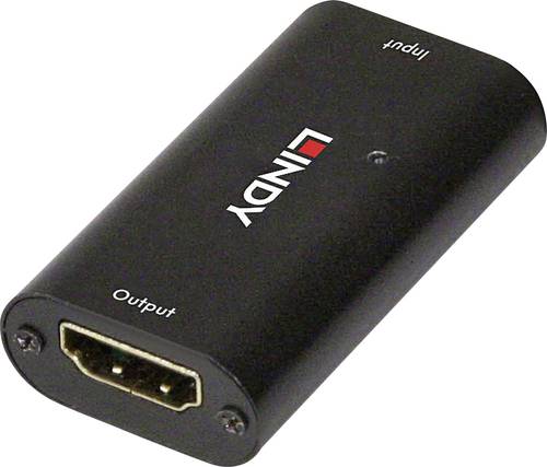 LINDY HDMI 2.0 18G UHD/HDR Repeater Ext. HDMI Extender über Signalkabel 10m von Lindy