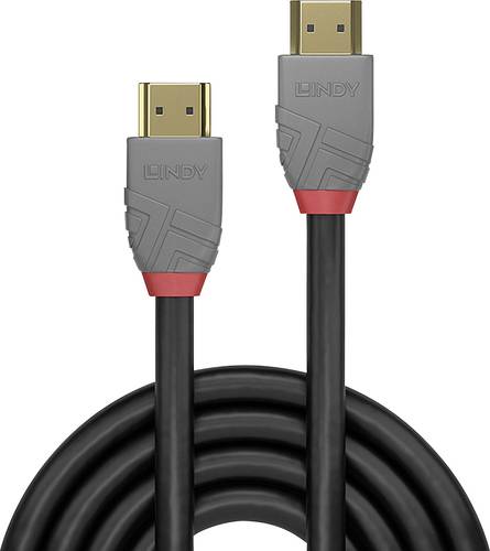 LINDY HDMI Anschlusskabel HDMI-A Stecker, HDMI-A Stecker 3.00m Schwarz 36964 HDMI-Kabel von Lindy