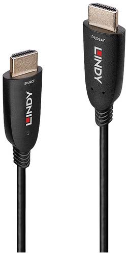 LINDY HDMI Anschlusskabel HDMI-A Stecker 20.00m Schwarz 38512 HDMI-Kabel von Lindy