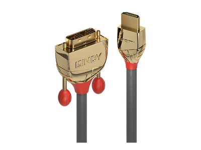 LINDY HDMI an DVI-D Single Link Kabel Gold Line 10m LINDY HDMI an DVI-D Single Link Kabel Gold Line 10m von Lindy