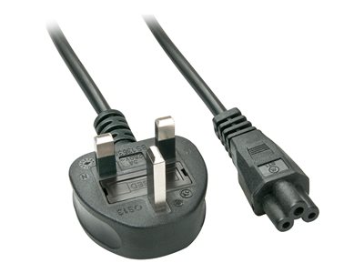 LINDY IEC-Netzkabel UK C5 2m von Lindy