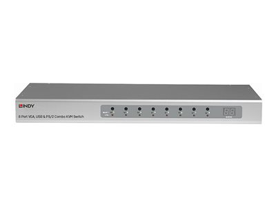 LINDY KVM Switch 8 Port VGA, USB & PS/2 Combo LINDY KVM Switch 8 Port VGA, USB & PS/2 Combo von Lindy