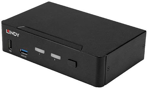 LINDY KVM-Umschalter Display-Port 7680 x 4320 Pixel LINDY KVM-Umschalter Display-Port 7680 x 4320 Pixel von Lindy