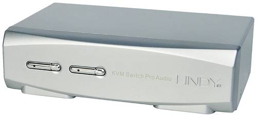 LINDY KVM-Umschalter Display-Port Maus, Tastatur 3840 x 2160 Pixel von Lindy