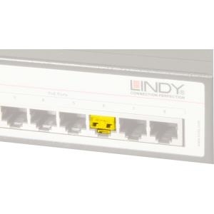 LINDY - LAN-Portblocker - Gelb (Packung mit 20) (40483) von Lindy