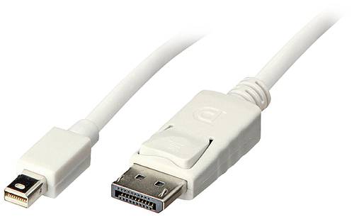 LINDY Mini-DisplayPort / DisplayPort Adapterkabel Mini DisplayPort Stecker, DisplayPort Stecker 5.00 von Lindy