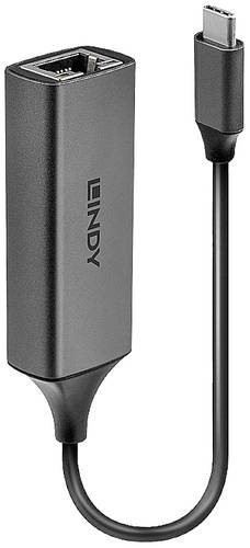 LINDY Netzwerkadapter 5 GBit/s USB-C® USB 3.1 (Gen 1), Gigabit-LAN (1 Gbit/s), RJ45 von Lindy