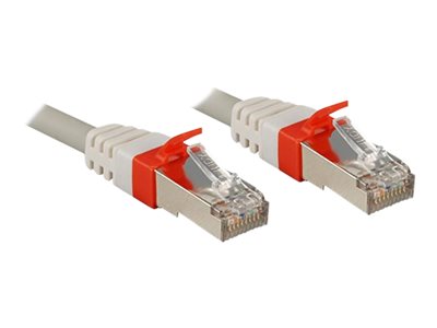 LINDY Patchkabel Cat6(A) SSTP / S/FTP PIMF grau 15m 10Gbit von Lindy