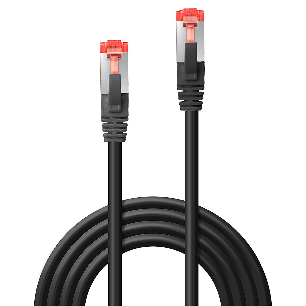 LINDY Patchkabel Cat6 S/FTP schwarz 15m LINDY Patchkabel Cat6 S/FTP schwarz 15m von Lindy