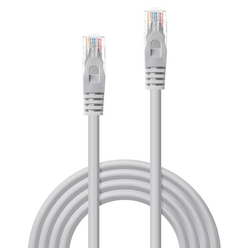 LINDY Patchkabel Cat6 U/UTP Basic grau 1.00m von Lindy