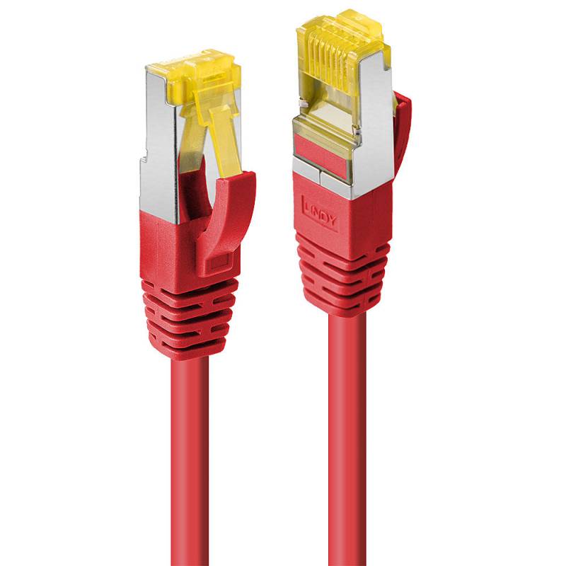 LINDY Patchkabel Cat6A S/FTP LSOH Cat7 Rohkabel rot 0.30m von Lindy