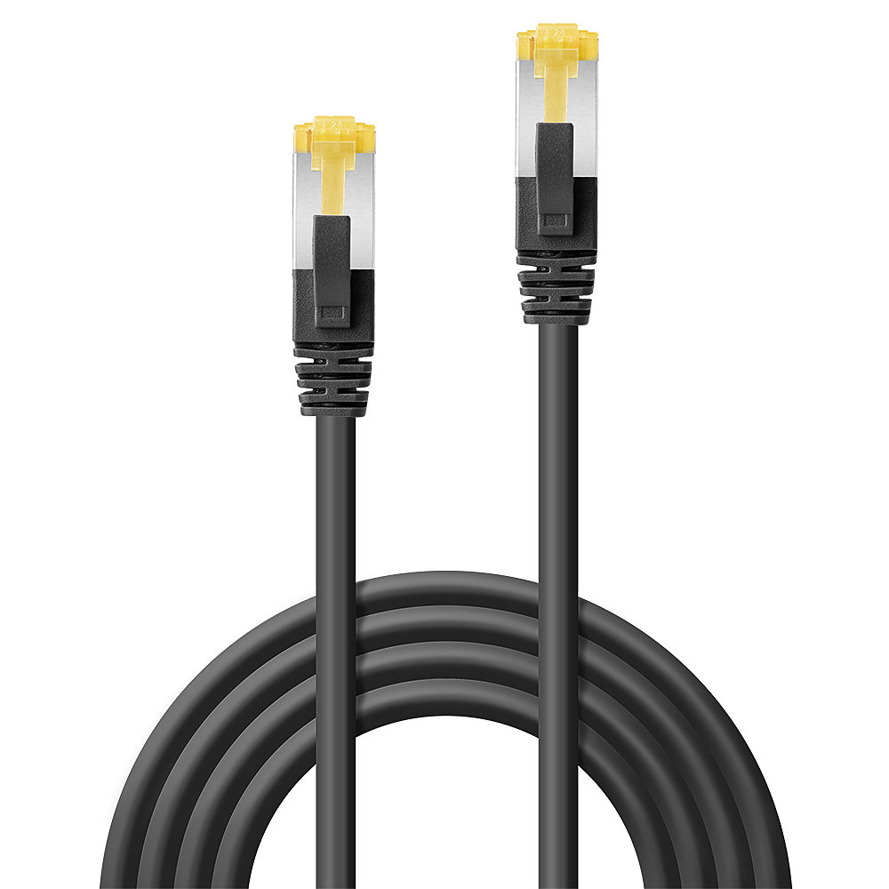LINDY Patchkabel Cat6A S/FTP LSOH Cat7 Rohkabel schw. 2.00m LINDY Patchkabel Cat6A S/FTP LSOH Cat7 Rohkabel schw. 2.00m von Lindy