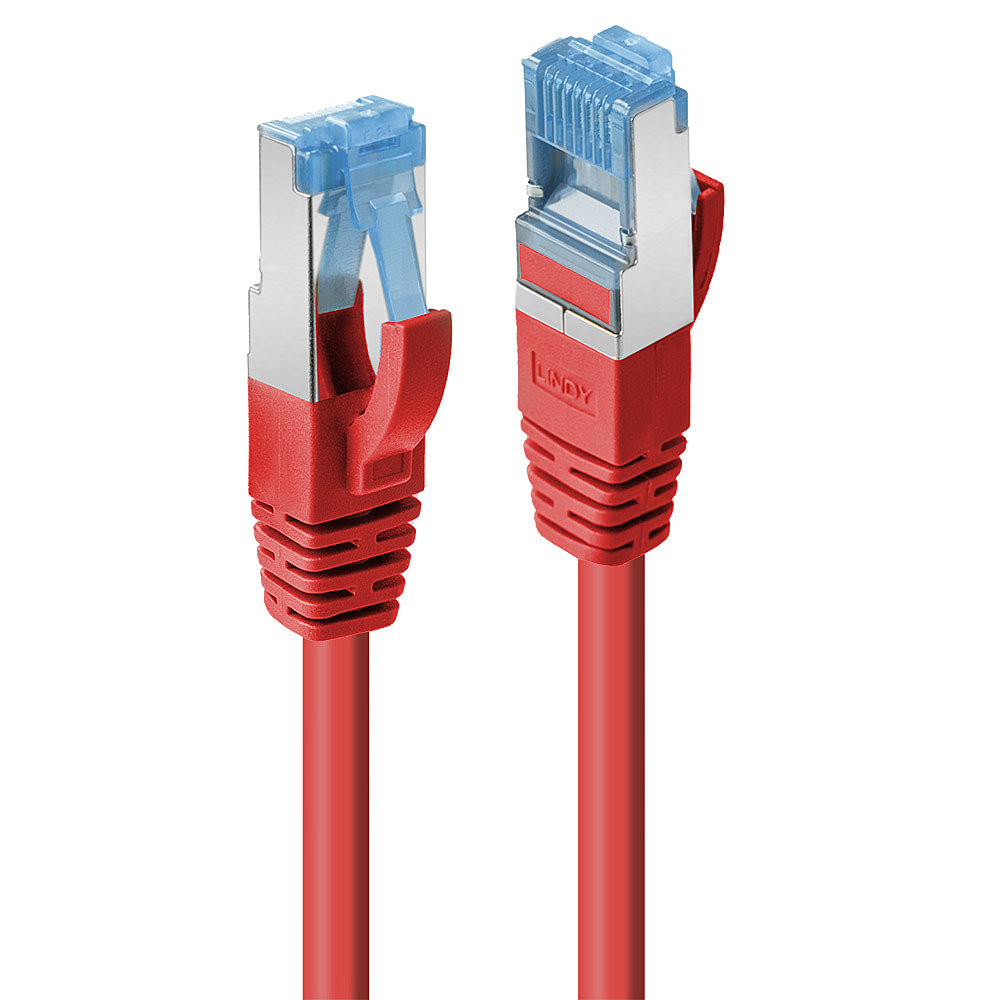 LINDY Patchkabel Cat6A S/FTP PIMF LSOH rot 2.00m von Lindy