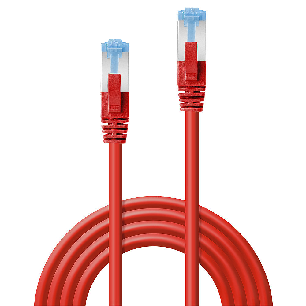 LINDY Patchkabel Cat6A S/FTP PIMF LSOH rot 3.00m LINDY Patchkabel Cat6A S/FTP PIMF LSOH rot 3.00m von Lindy